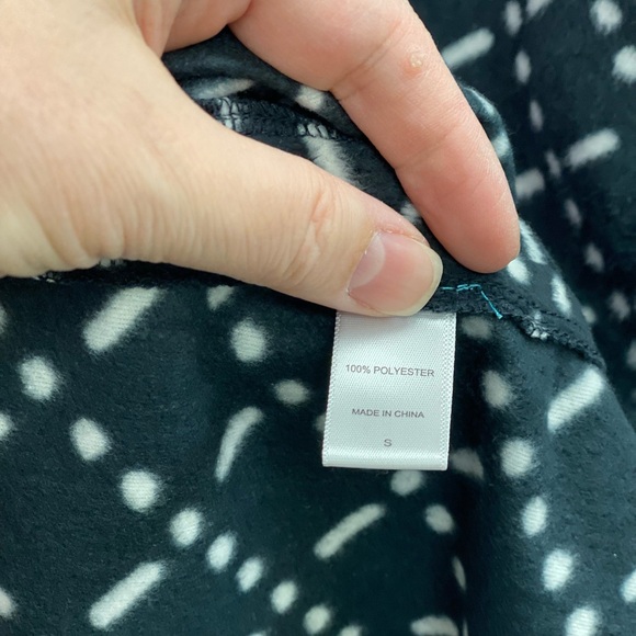 Black and White Long Sleeve Dress - Picture 2 of 2